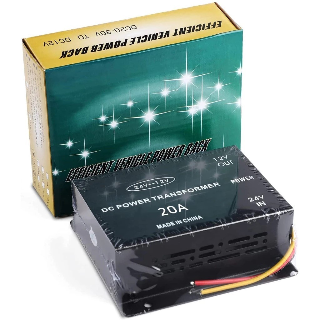 Step Down DC Converter 24 Volt Menjadi DC 12 Volt Voltage Reducer Power Supply
