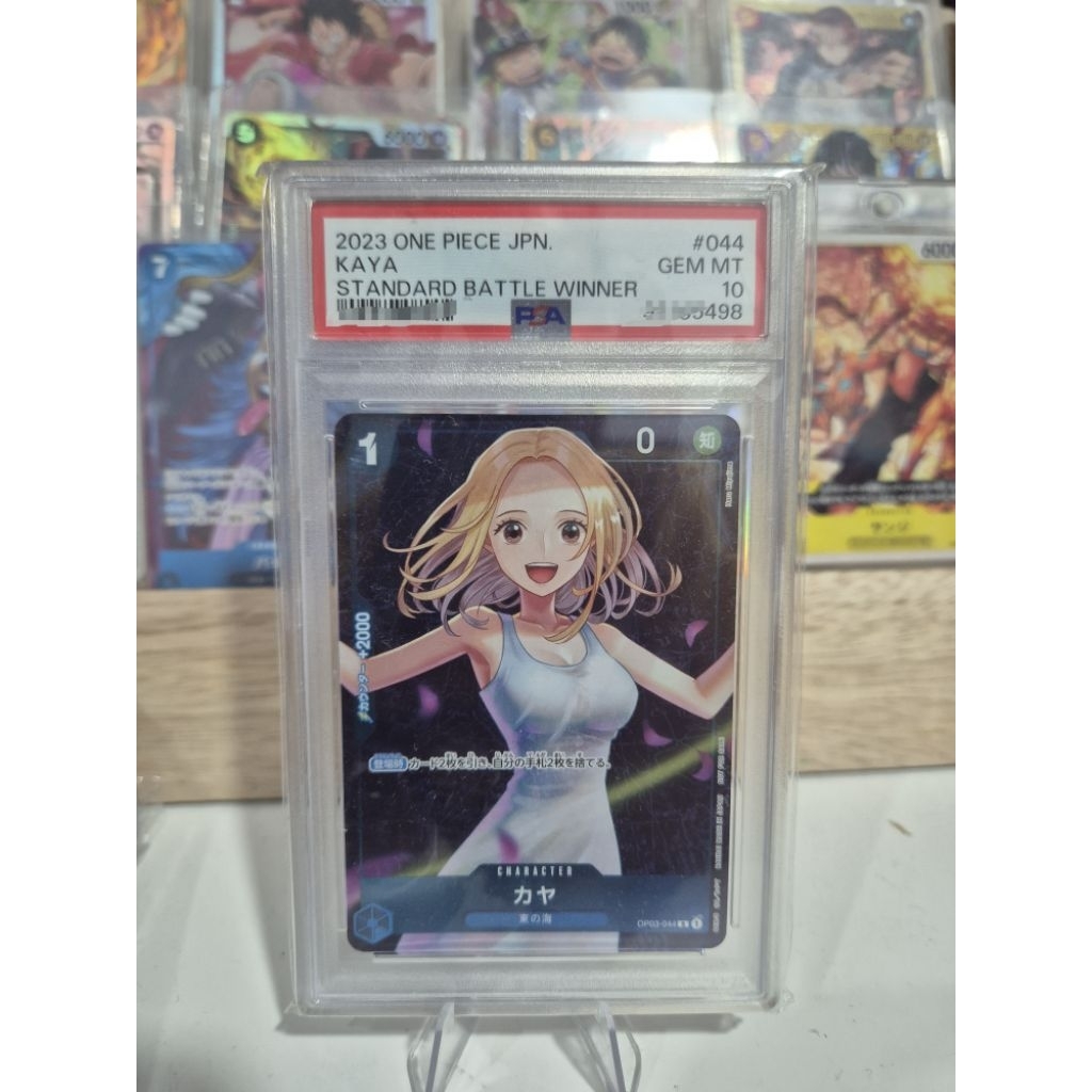 Slab PSA 10 kartu one piece KAYA (promo)