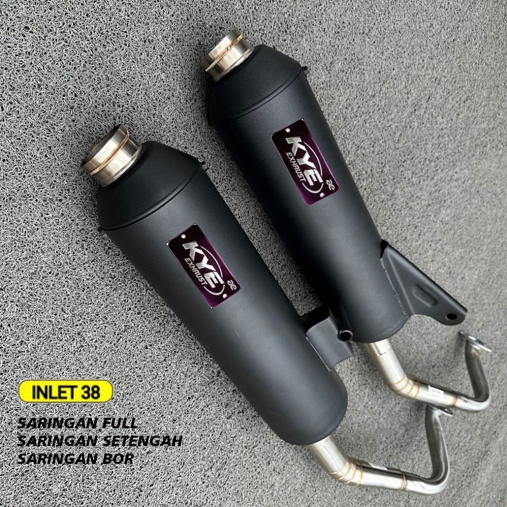 knalpot standart racing original kye untuk mio beat scoopy vario nmax aerox pcx genio dll