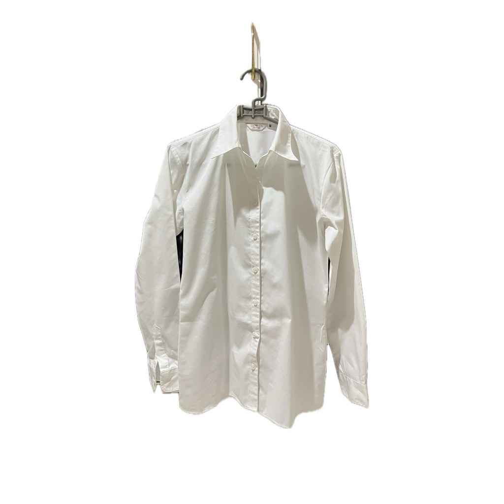 kemeja putih slimfit (branded)