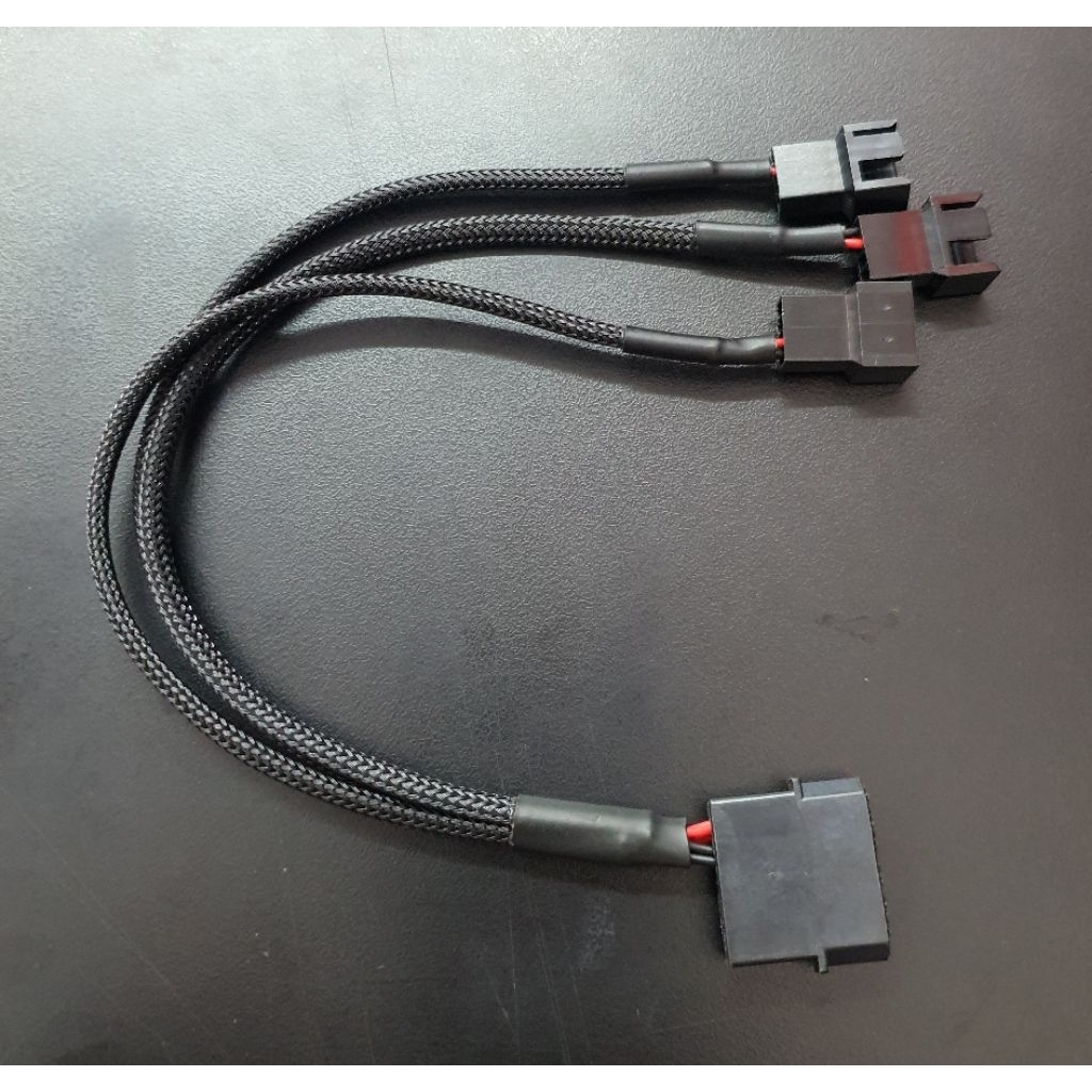 kabel splitter fan cabang 3 to psu 4 pin