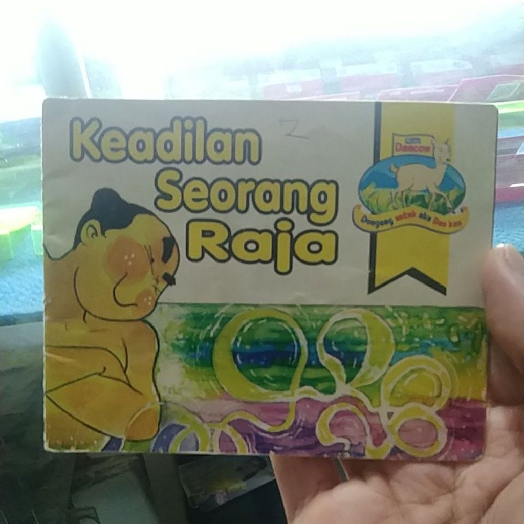 KOMIK DONGENG DANCOW KEADILAN SEORANG RAJA MINUS CORETAN