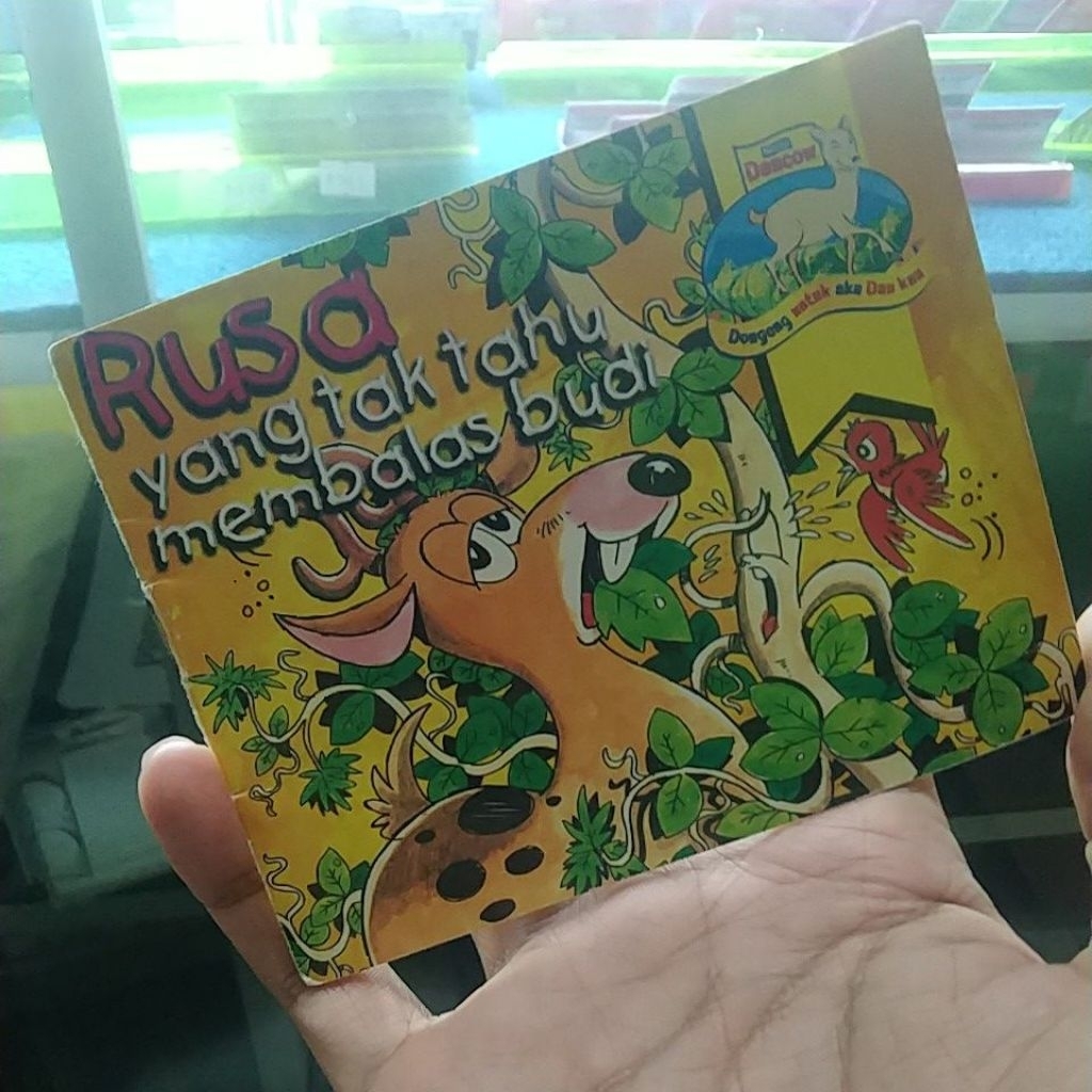 KOMIK DONGENG DANCOW RUSA YANG TAHU MEMBALAS BUDI