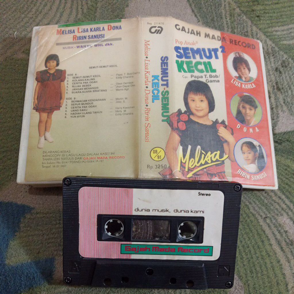 KASET POP ANAK ANAK SEMUT SEMUT KECIL