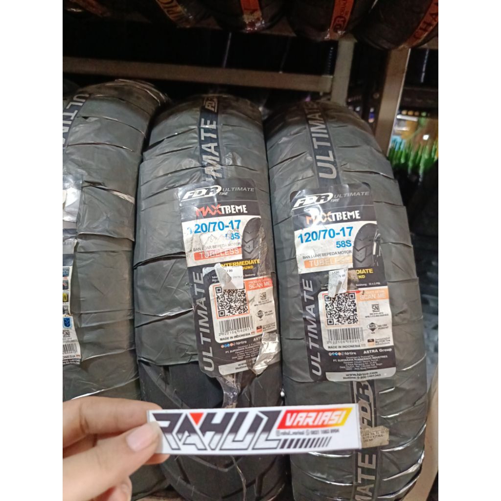 BAN FDR MAXTREME UK 120/70 RING 17