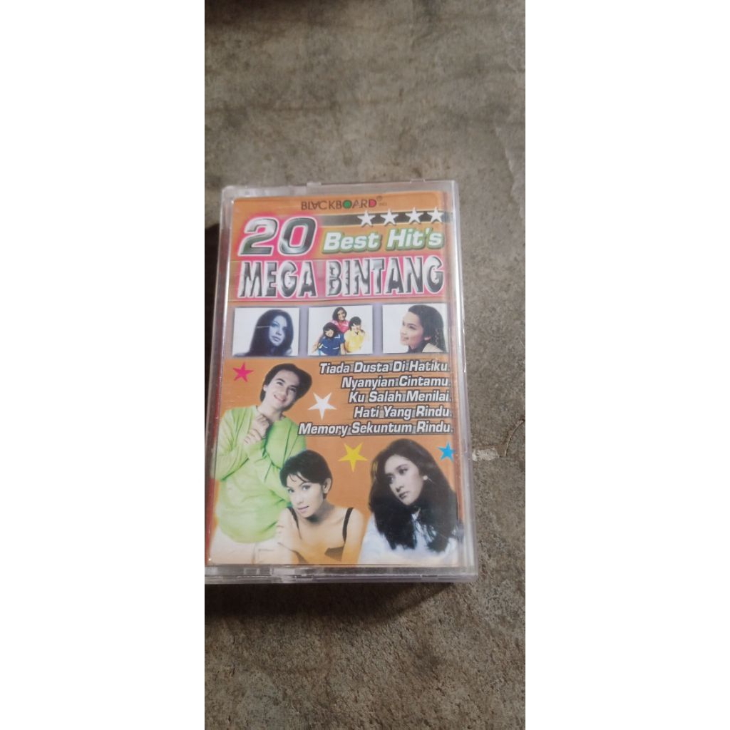kaset pita 20 best hits Mega bintang