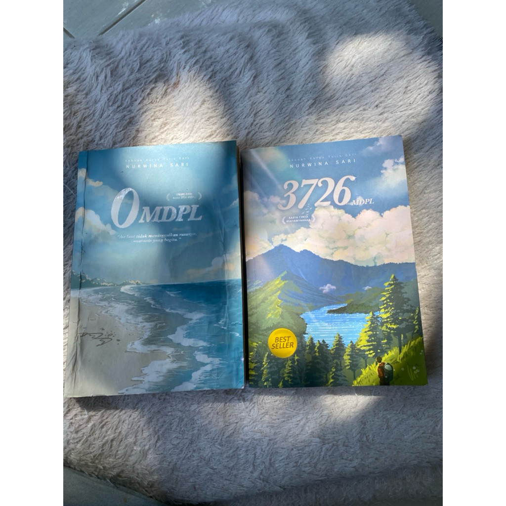 Buku Novel 3726 MDPL + 0 MDPL PRELOVED