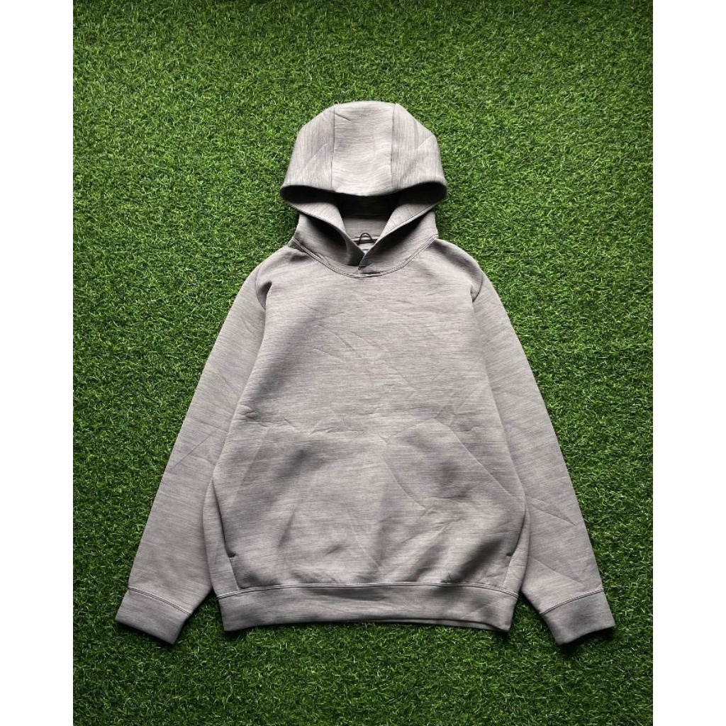 Hoodie Uniqlo Scuba Grey