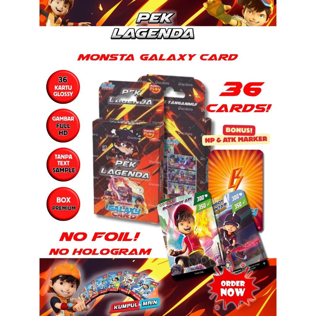 Kartu BoBoiBoy Pek LAGENDA isi 36 card (NO FOIL/NO HOLOGRAM)