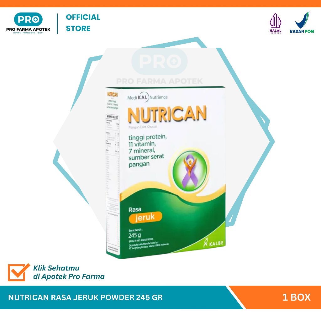 NUTRICAN 245 GRAM | SUSU & NUTRISI