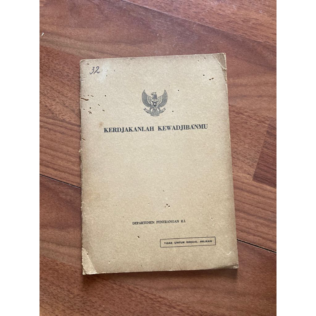 Buku pidato Soekarno - kerjakanlah kewajibanmu tahun 1962
