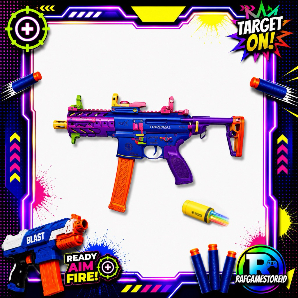 LEHUI Mainan Anak Water Gel Blaster MPX Tembakan Water Jelly Toys