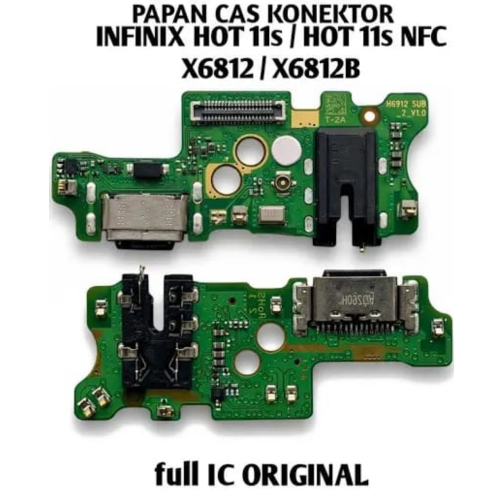 Papan Cas Infinix Hot 11S/Hot 11S NFC/X6812/X6812B