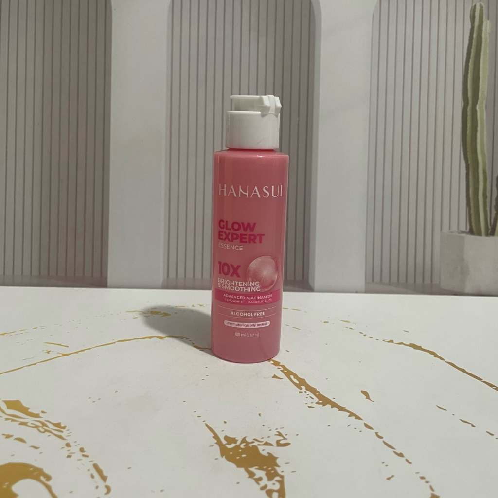 HANASUI Toner Glow Expert Essence 10x Brightening & Smoothing 105ml Bpom