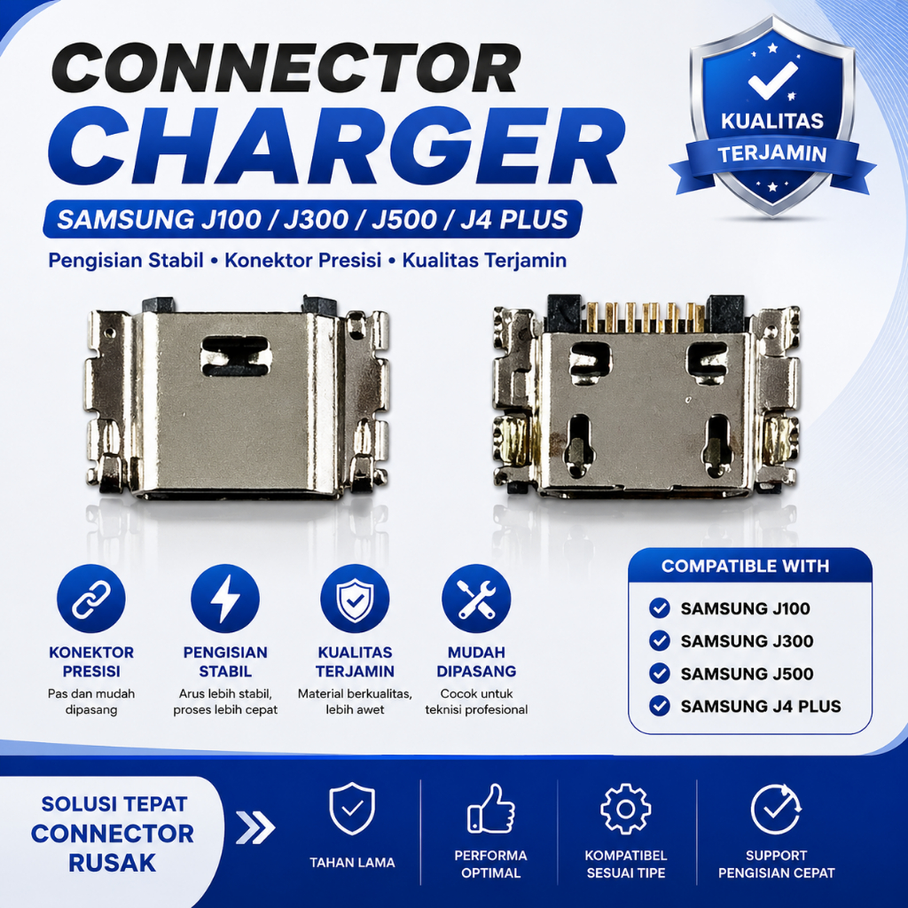 Connector Charger Samsung J100 J300 J500 J4 Plus Konektor Cas Port Charger