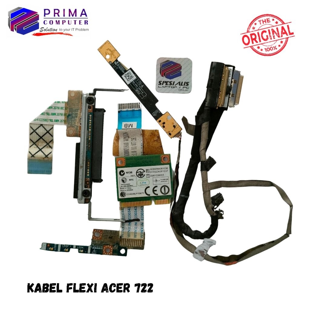 Kabel Flexible Laptop Acer Aspire One 722