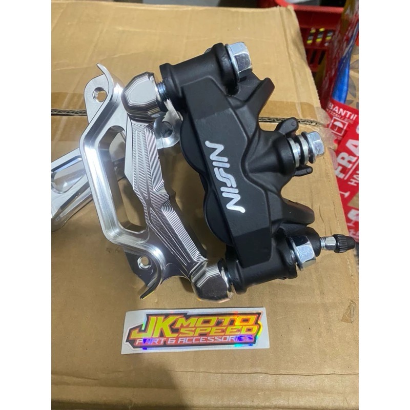 TERMURAH !! VARIO 125 150 SCOOPY BEAT KALIPER CAKRAM DEPAN DISK 260mm dis piringan disc 260 mm vario