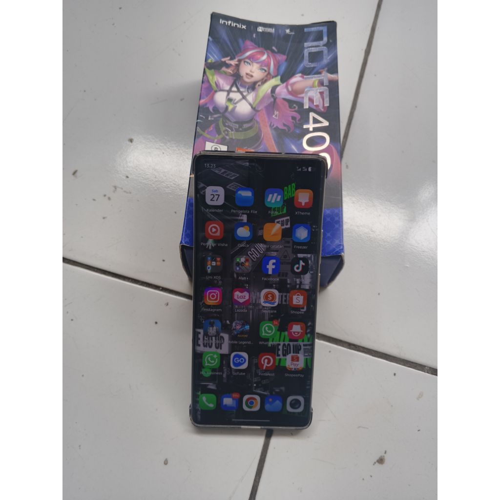 Infinix note 40s ram 8/256 curved