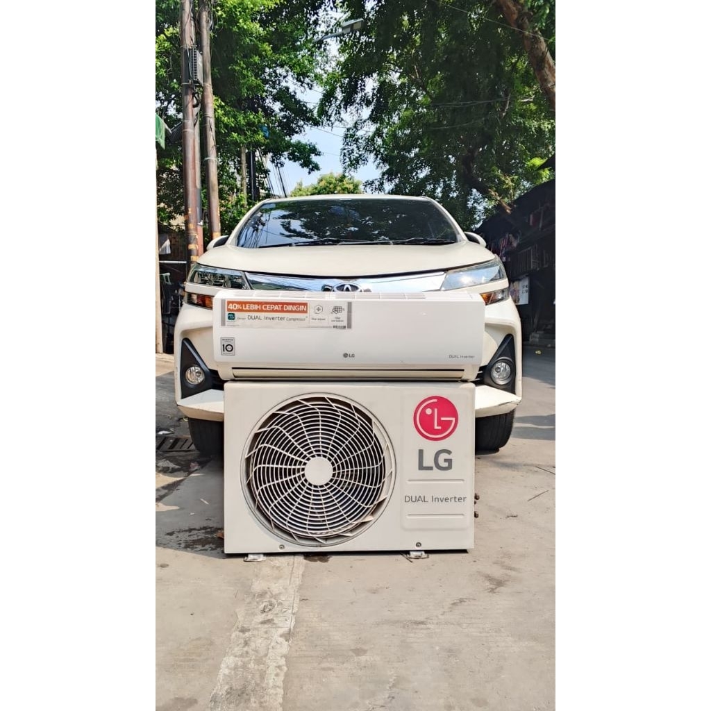 AC LG Dual Inverter 1 PK R 32 SECOND + pasang (free ongkir se-jabotabek)