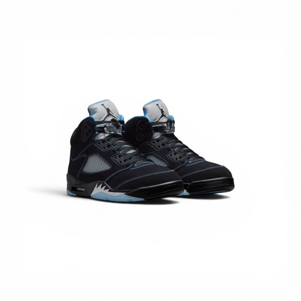 Air Jordan 5 Black University Blue (Original 100%)