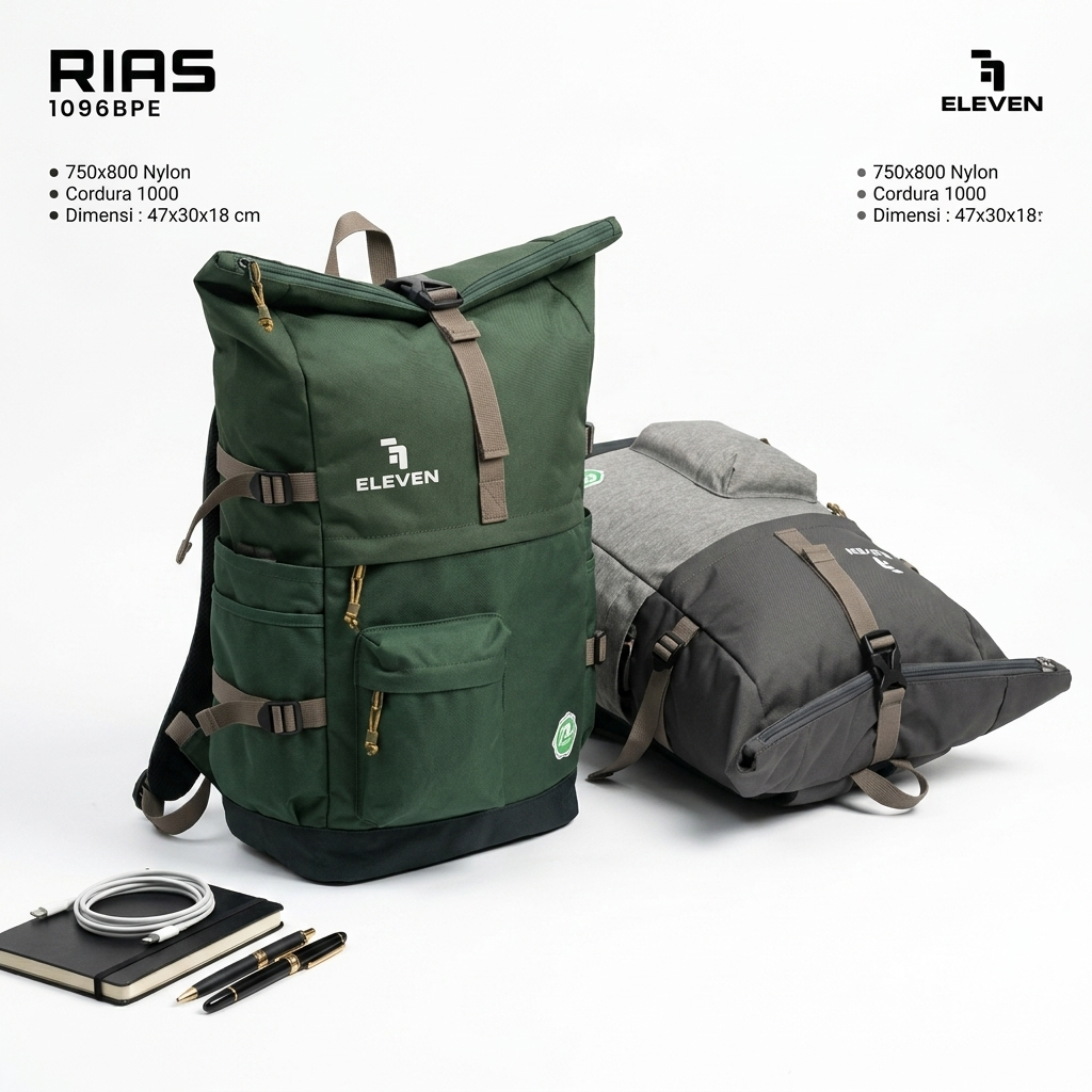 ELEVEN Backpack Rias Tas Travelling Backpacker Camping Eleven Outdoor