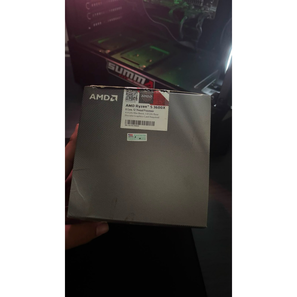 RYZEN 5 3600x bekas
