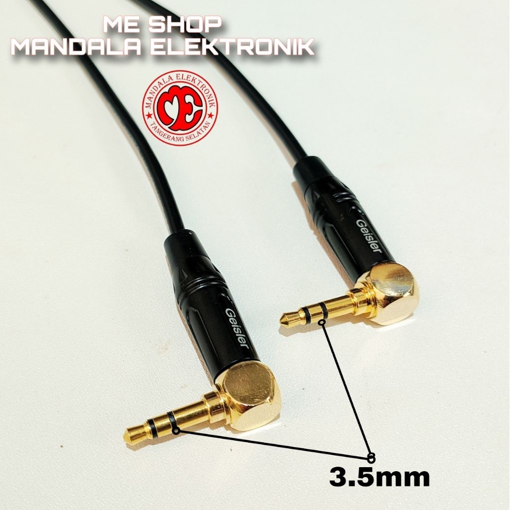 kabel headphone jack 3,5mm L to 3,5mm L kabel audio
