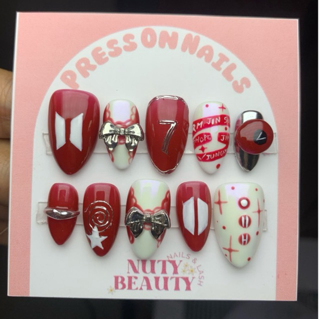 BTS Nails / Arirang Nails / Press On Nails BTS