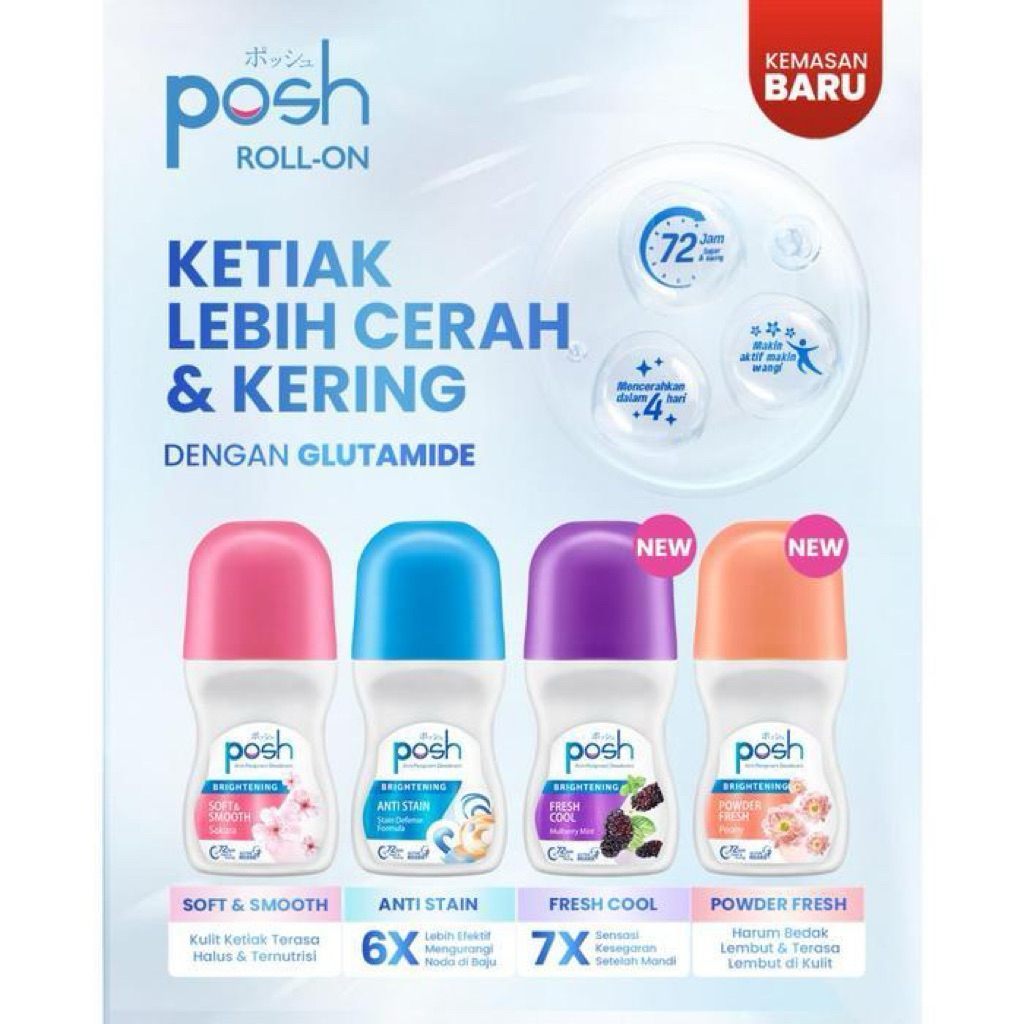 Posh roll on deodorant