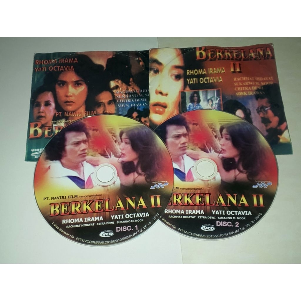 VCD Film Rhoma Irama Berkelana II (1979) Original
