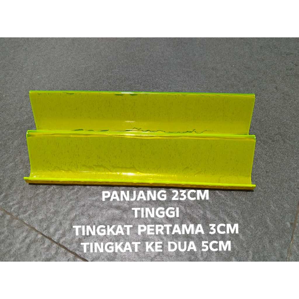 Akrilik Pajangan HP 1 tingkat Akrilik Display Handphone 2 tingkat