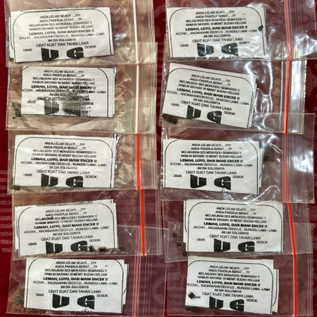 UPIL GAJAH HERBAL TIONGKOK ASLI (PAKET ISI 10 BUNGKUS) *PENGIRIMAN DIPRIVASI*