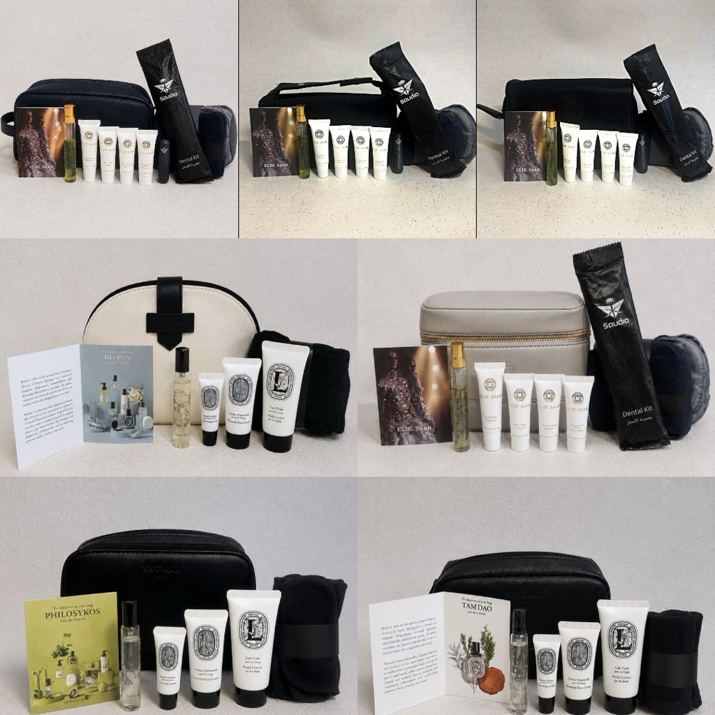 Haines Beauty  Ellie Saab Travel Kit & Diptyque Travel Kit Do Son & Philosykos