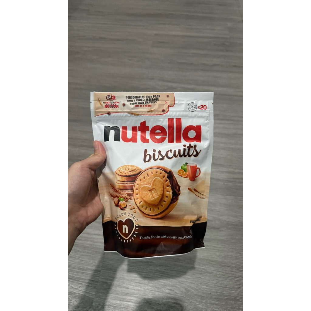 Ready Biscuit Nutella Singapura