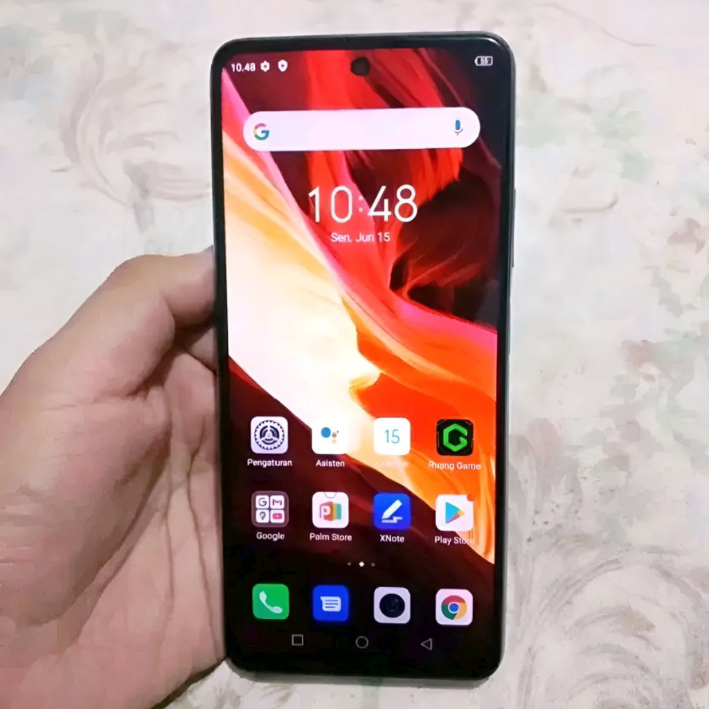 LCD Touchscreen Original Copotan Infinix Note 10 Pro / Note 10 Pro Nfc