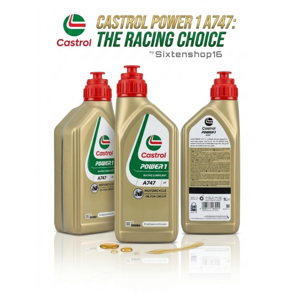 Oli Samping Castrol A747 2T Original