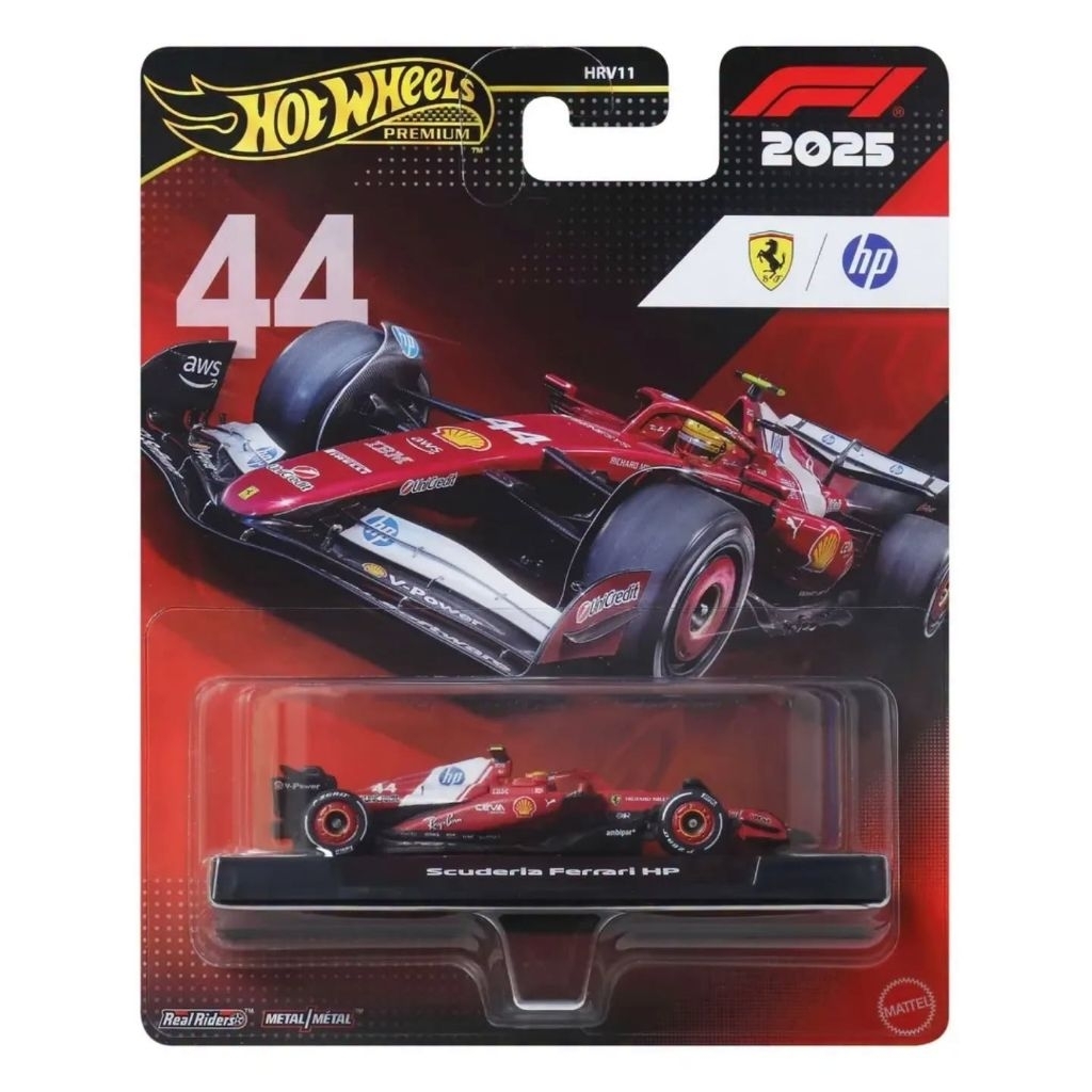 Hot Wheels Premium F1 Ferrari / Formula 1 Ferrari Premium