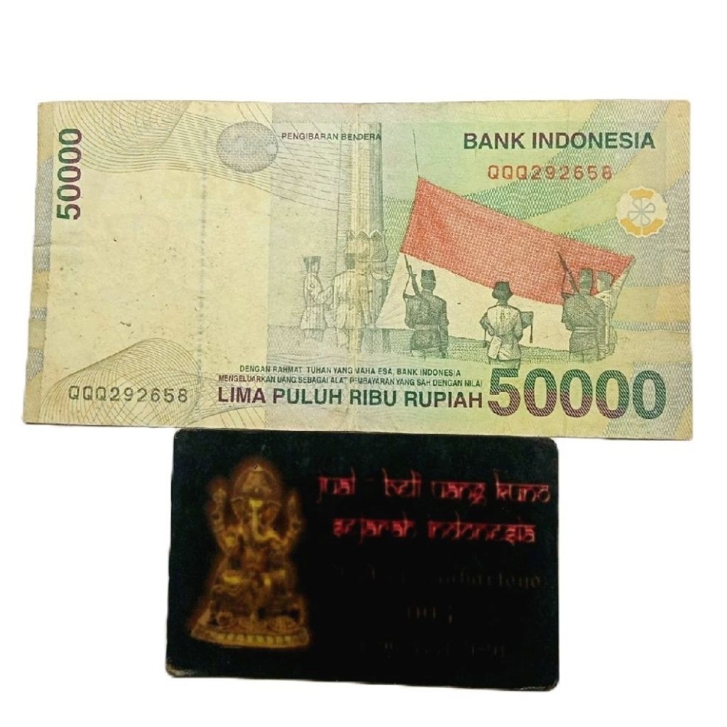 UANG 50 000 rupiah 1999 SOLID PREFIK QQQ