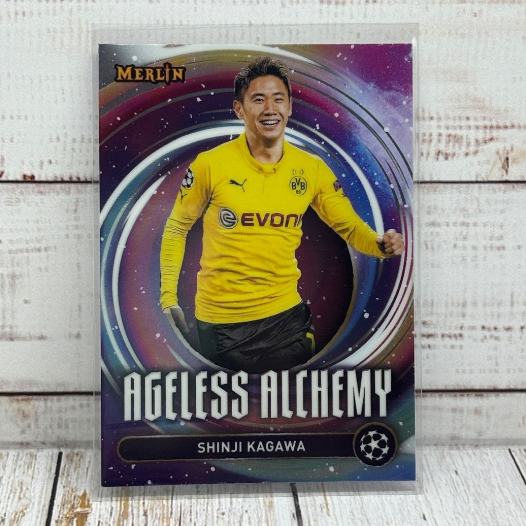 Kartu Bola Kagawa Ageless Alchemy Dortmund Topps Merlin Original