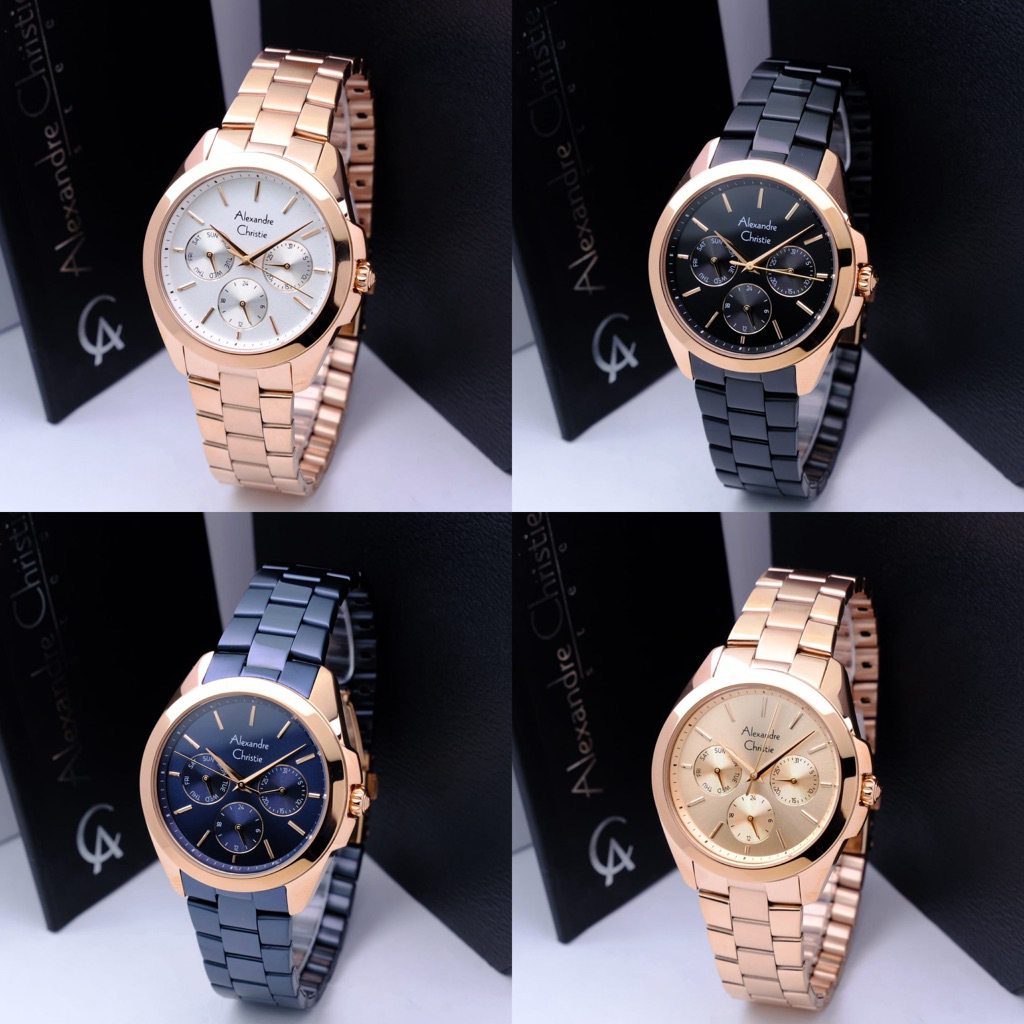 JAM TANGAN WANITA ALEXANDRE CHRISTIE AC2977 / AC 2977 ORIGINAL GARANSI RESMI 1 TAHUN