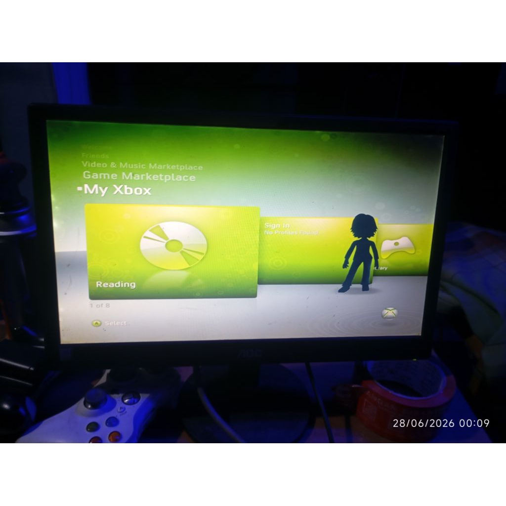 XBOX 360 FAT KONDISI BEKAS NORMAL tanpa HDD