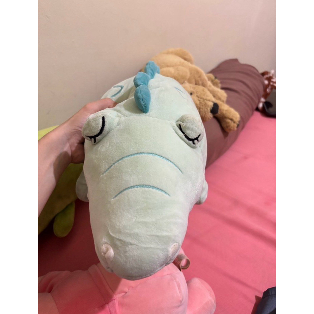 Boneka Buaya Cantik Miniso - Baby Blue