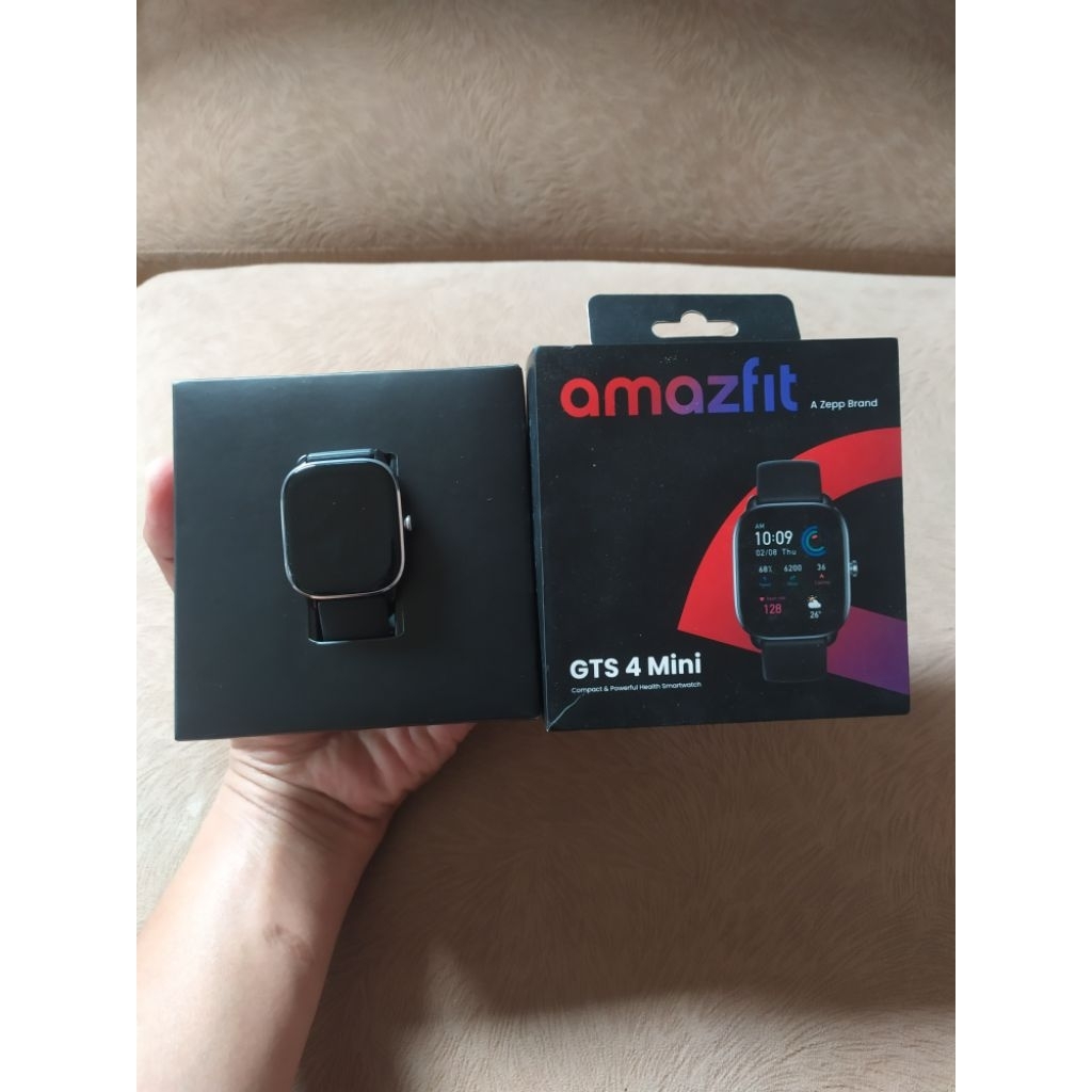 smartwatch amazfit gts 4 mini original second pribadi