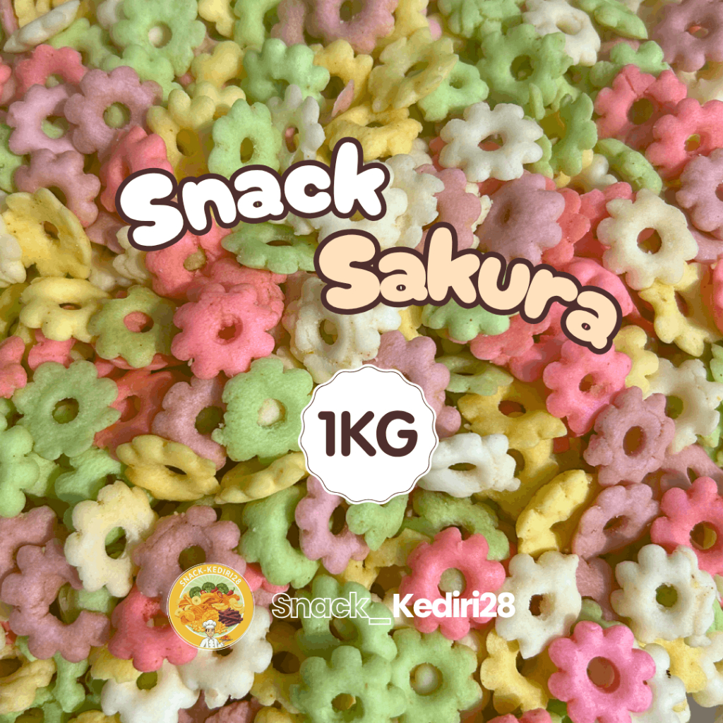 Pilus Ajisan Sakura Gurih Asin Kemasan 1kg