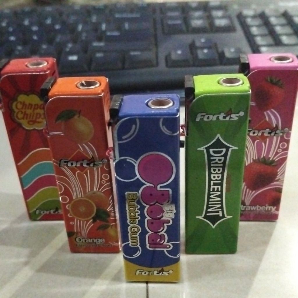 5 PCS Korek Api Bara M2000 Fortis)(bubblegum)(rokok)(kartu remi)(smoke)