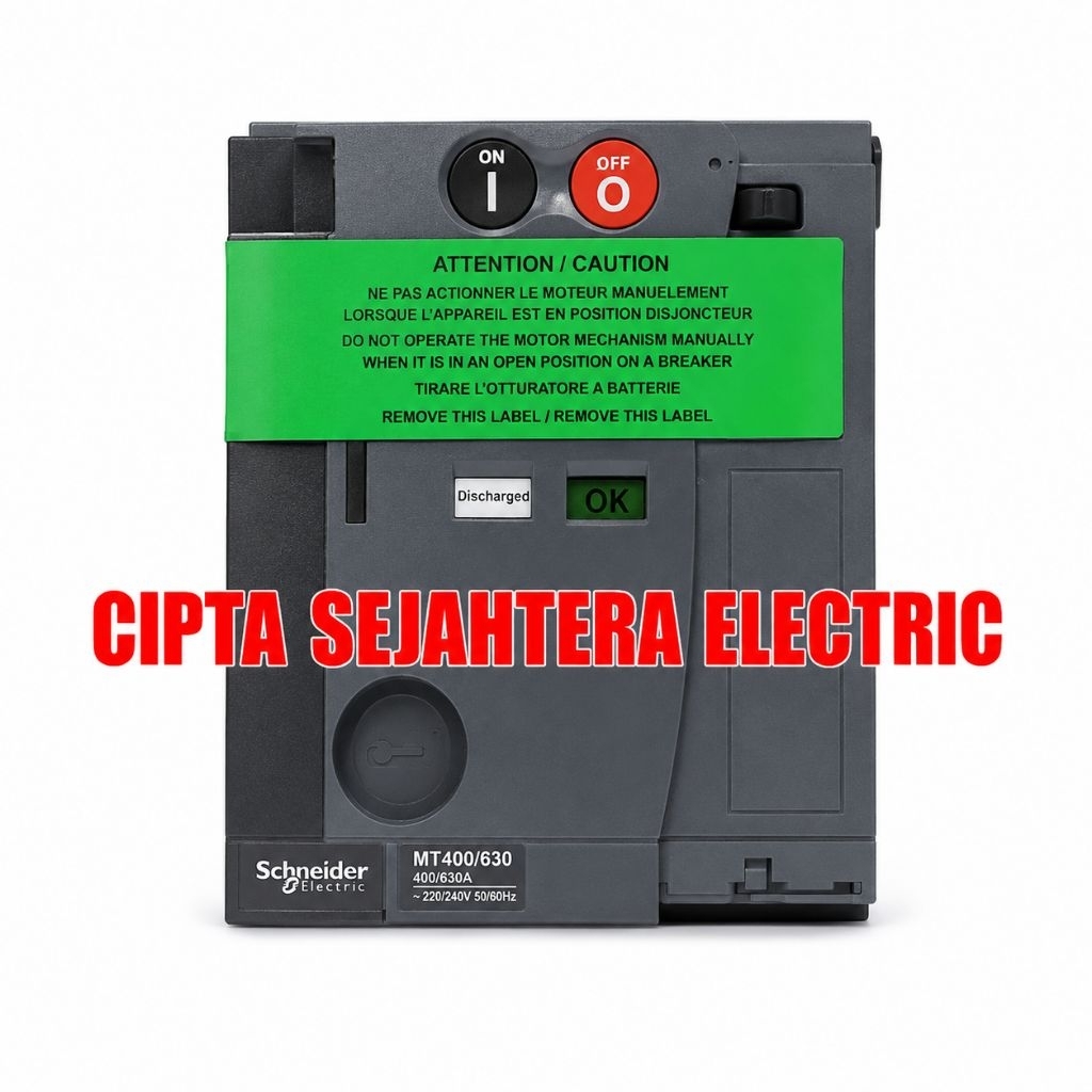 motorized SCHNEIDER MCCB NSX
400a/630a MT400 630
