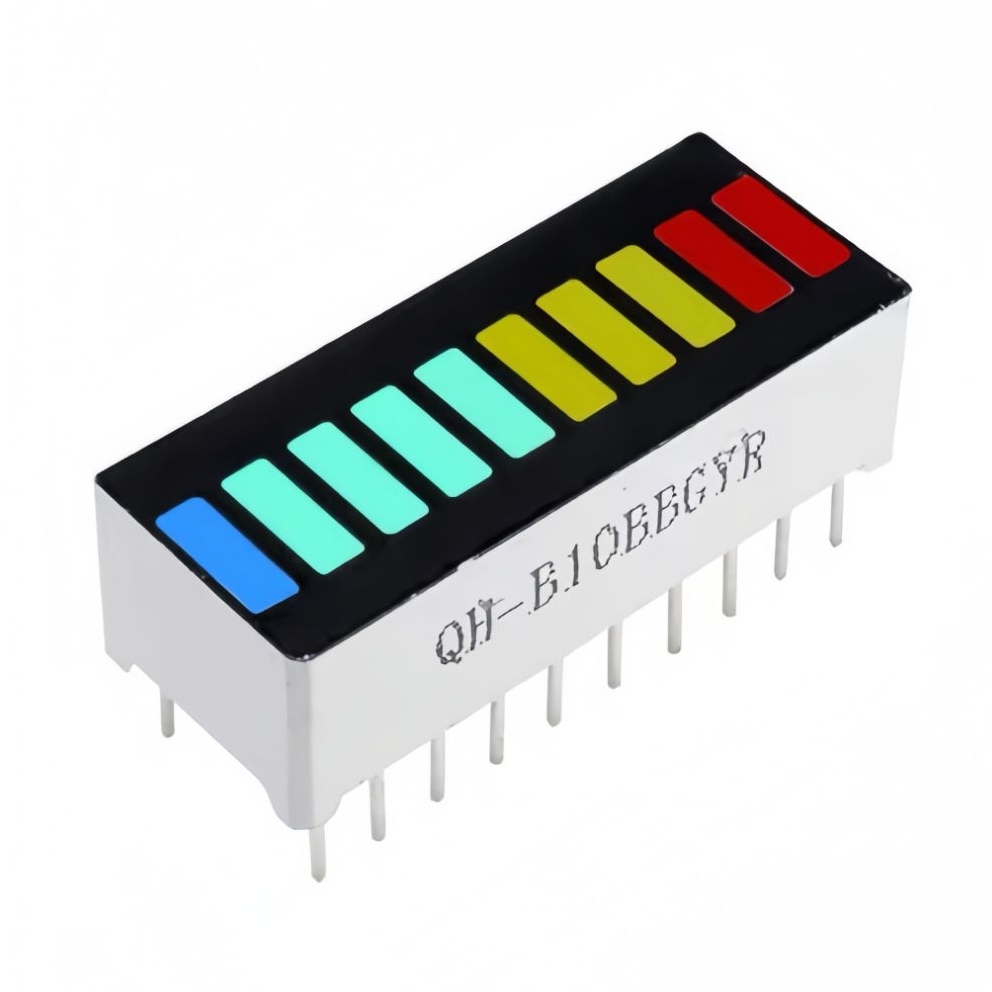 LED Bargraph 10 Segment Light Display Multi Color Module DIP