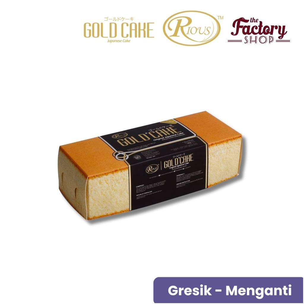 RIOUS GOLD CAKE ORIGINAL MINI [MENGANTI]