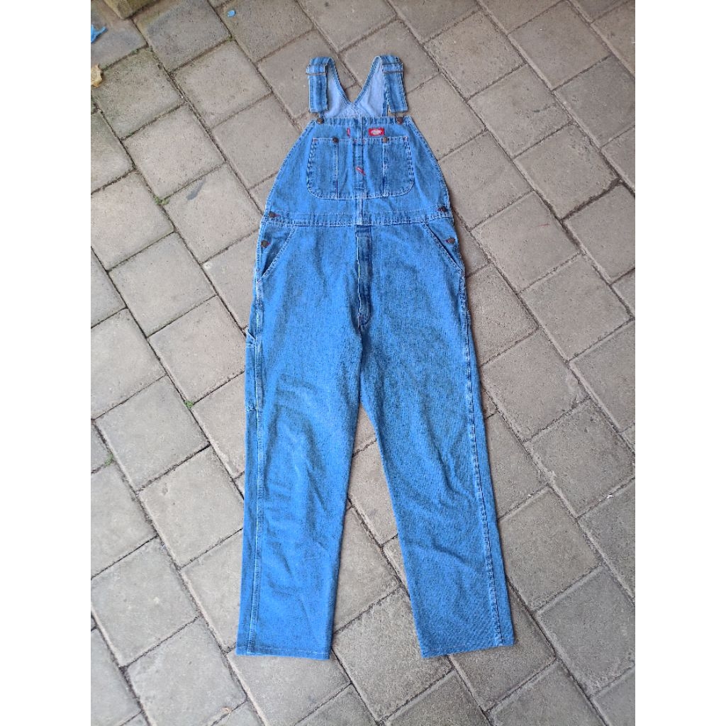Dikis Overalls Carpenter Denim