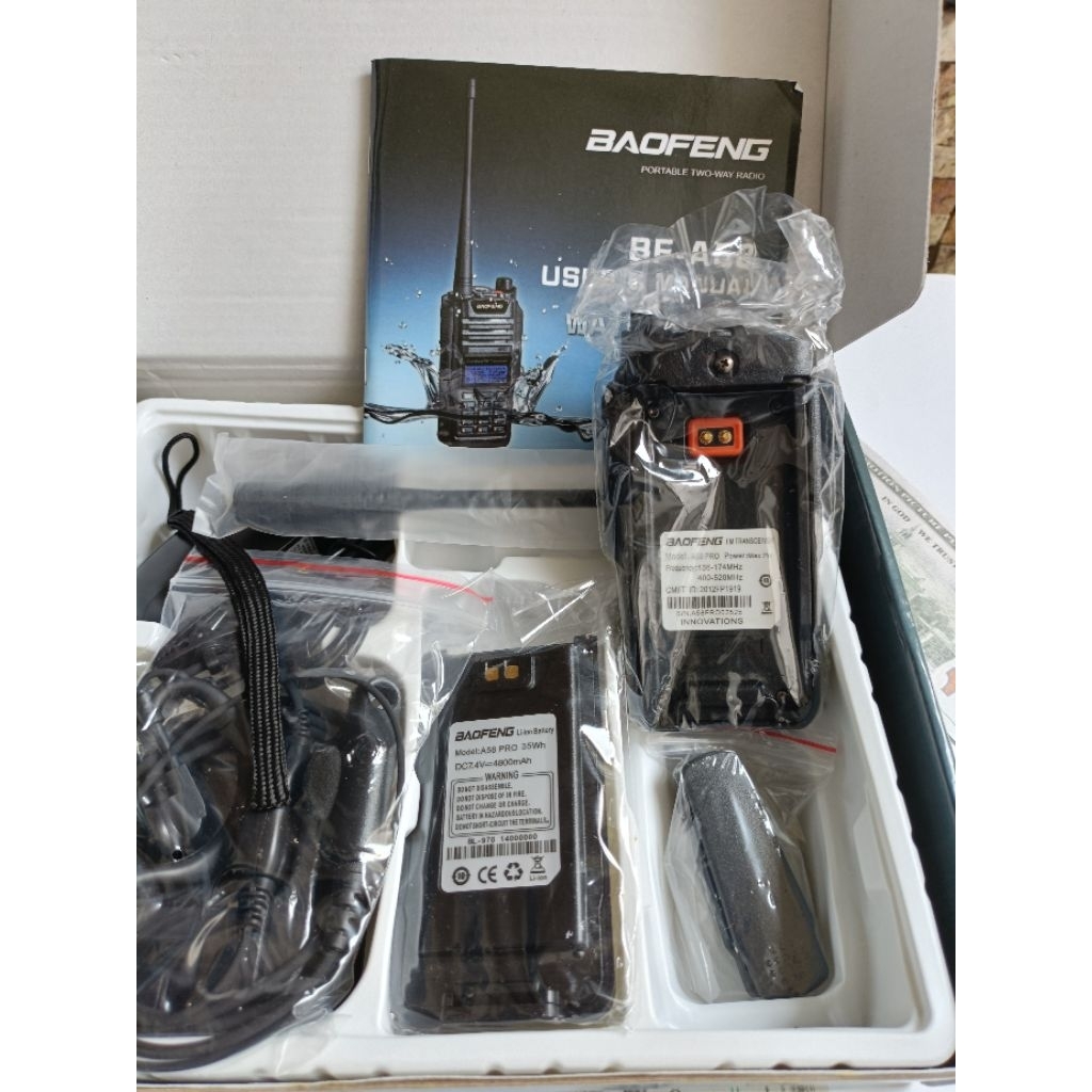 HT Baofeng BF-A58 Pro Dual Band Waterproof